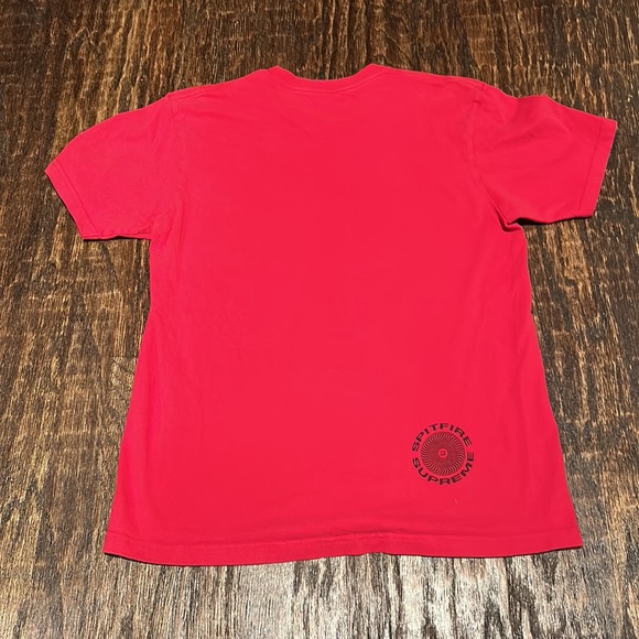 Supreme Spitfire Classic Swirl T-Shirt red - Picture 4 of 4